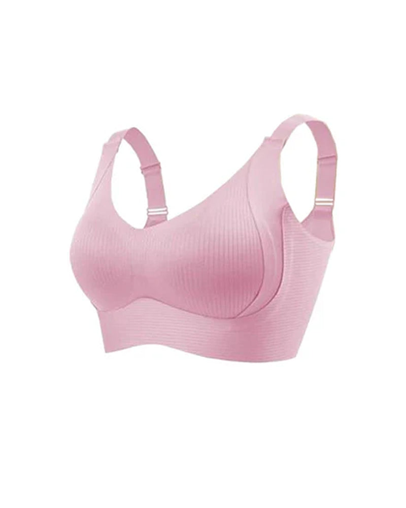 Sostenes ajustables sin cables para mujer en colores sólidos con cuatro filas