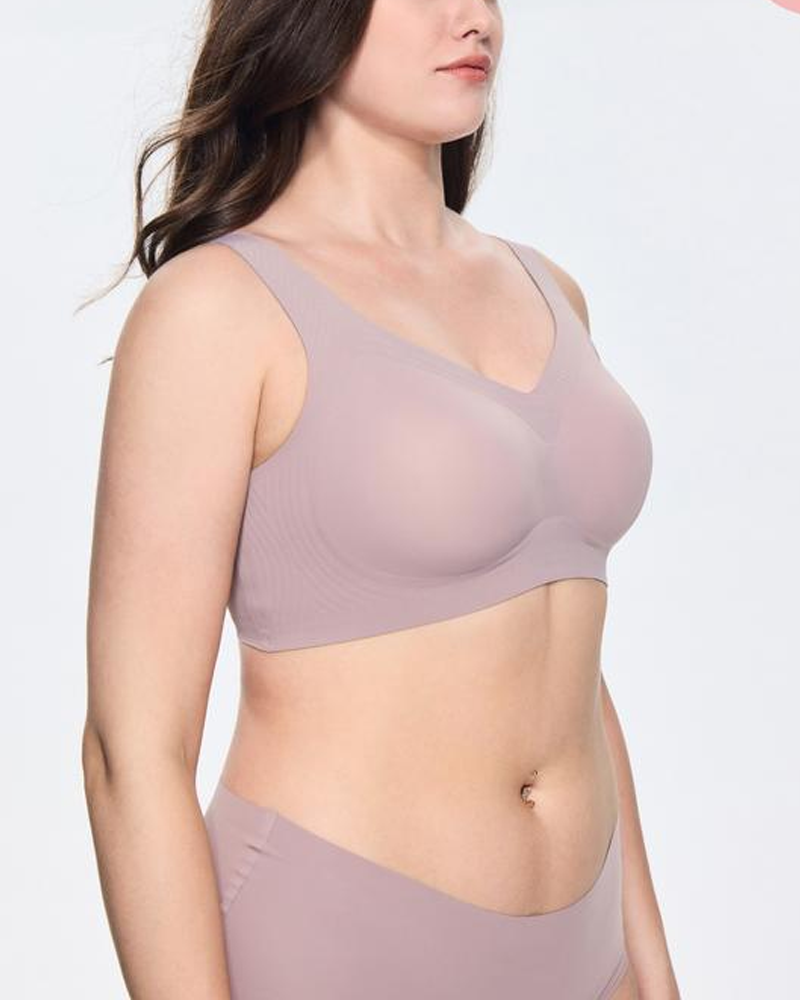 Sujetador T-Shirt Sin Aros: Comodidad y Soporte con Copas Completas