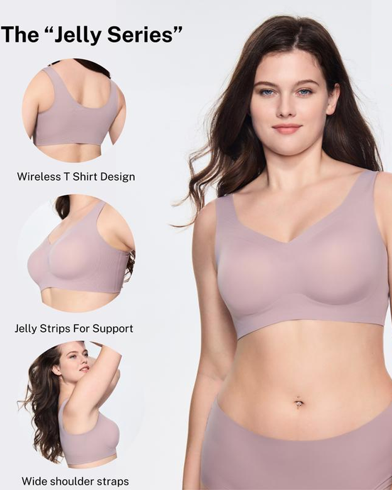 Sujetador T-Shirt Sin Aros: Comodidad y Soporte con Copas Completas