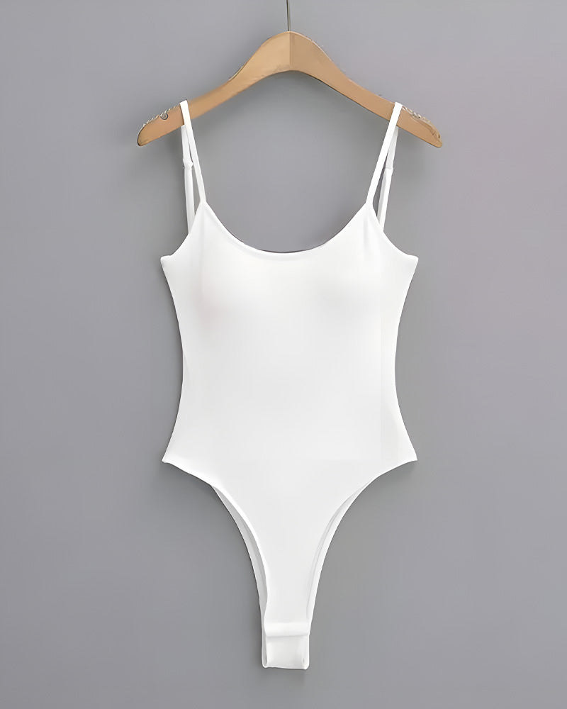 Body sin costuras de control abdominal ajustado para mujer