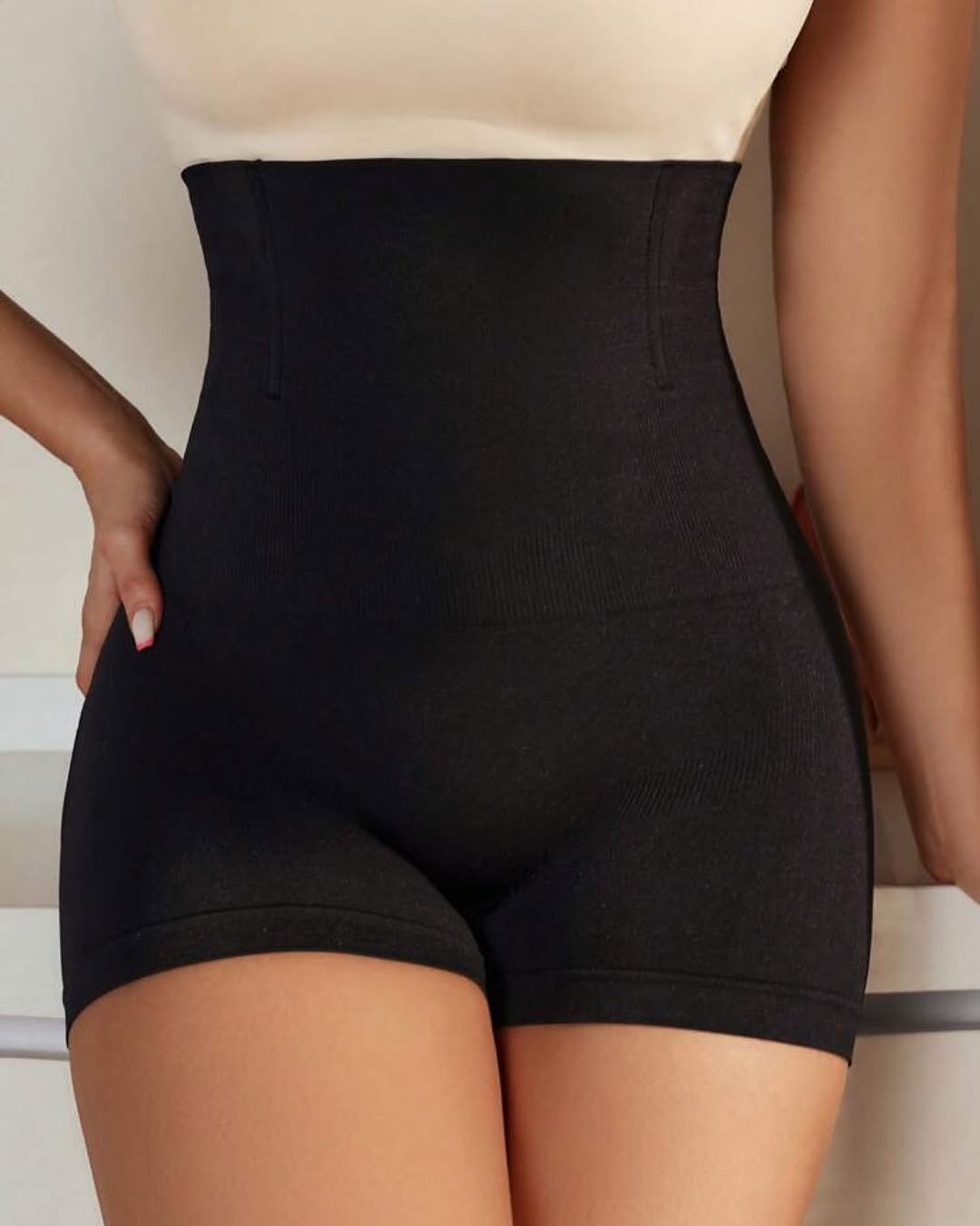 Pantalones Moldeadores de Gran Tamaño Sin Costuras con Cintura Alta para Realzar Caderas y Levantar el Trasero
