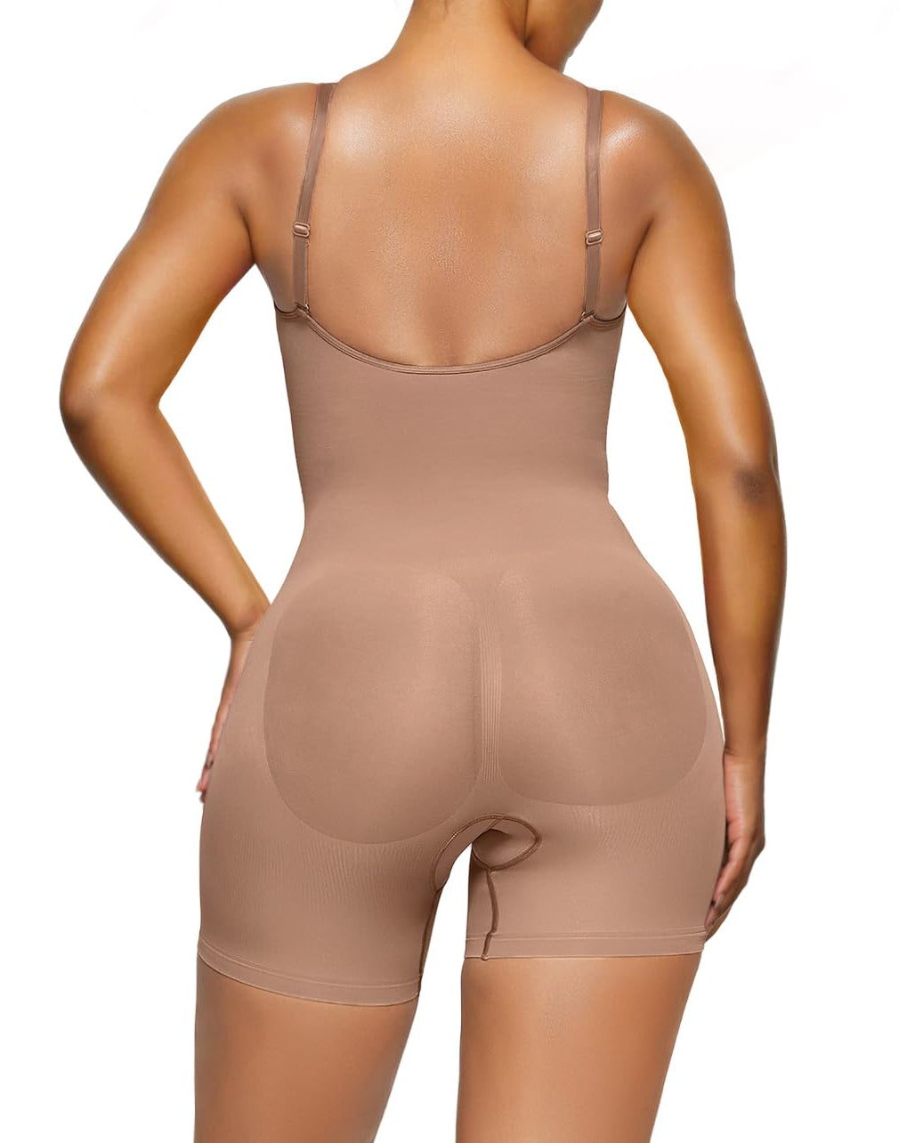 Body Shaper Sin Costuras de Tiro Medio con Abertura