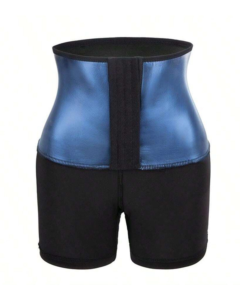 Shorts de sauna para mujer, moldeadores de cuerpo, de alta cintura, ideales para fitness y deportes