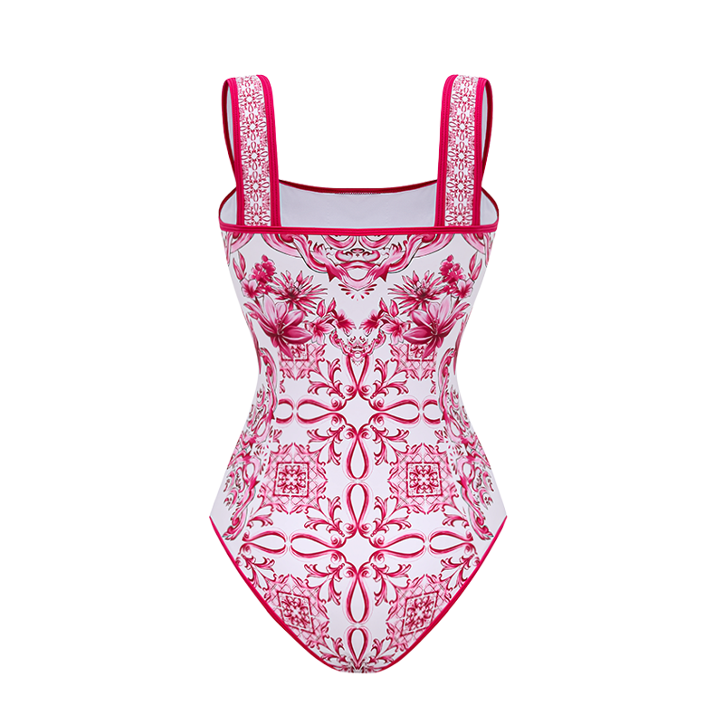 Conjunto de Baño Lily con Tirantes y Falda o Pantalones de la Colección Majolica