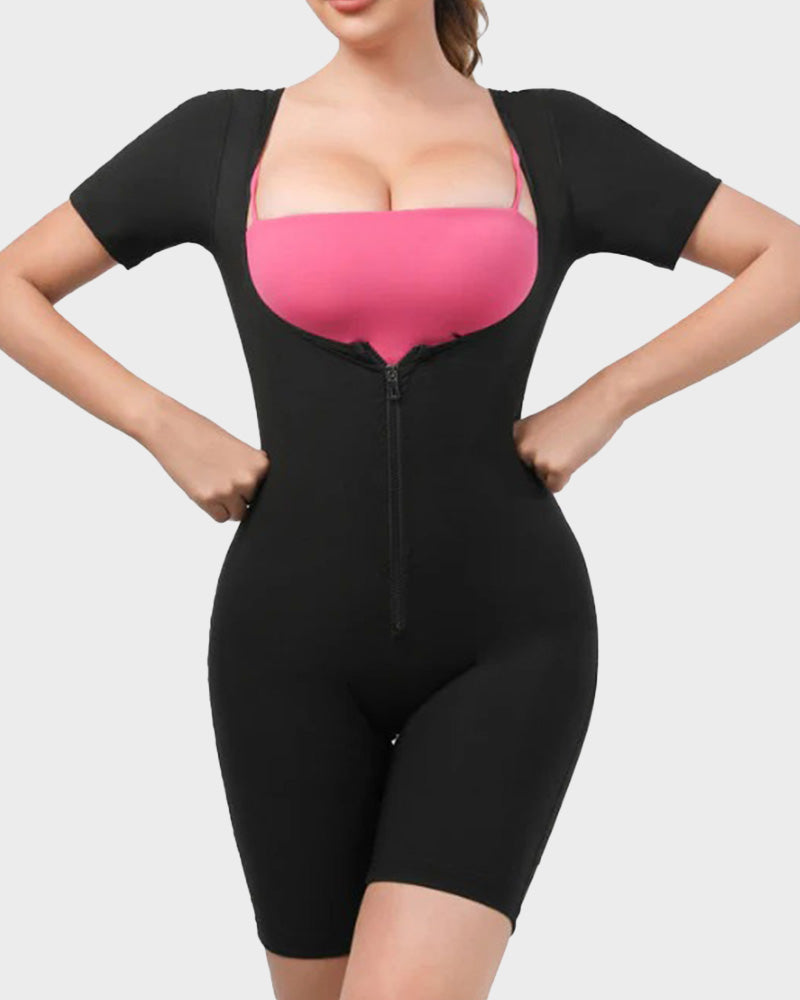 Mono Fitness para Mujeres con Cierre que Aumenta la Sudoración