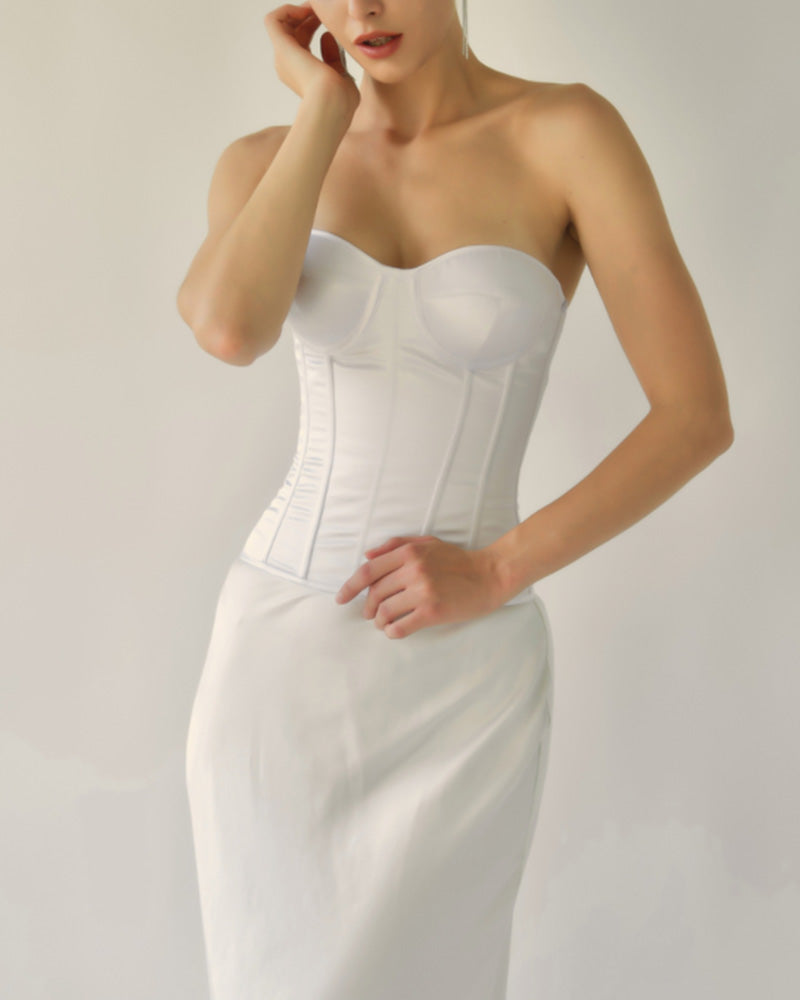 Floralshe® Elegante Corsé Elevador y de Soporte