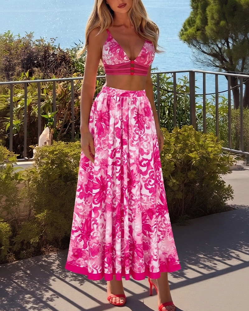 Conjunto de Baño Floral con Diseño Sexy