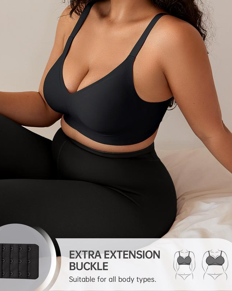 Sujetador Sin Costuras de Copa Completa para Mujeres, Suave y Confortable