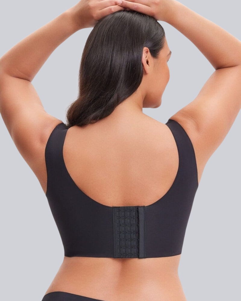Floralshe® Sujetador Sin Costuras con Escote en Forma de V