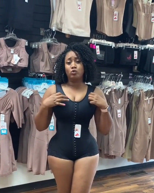 Ajustable Front Closure Body Shaper