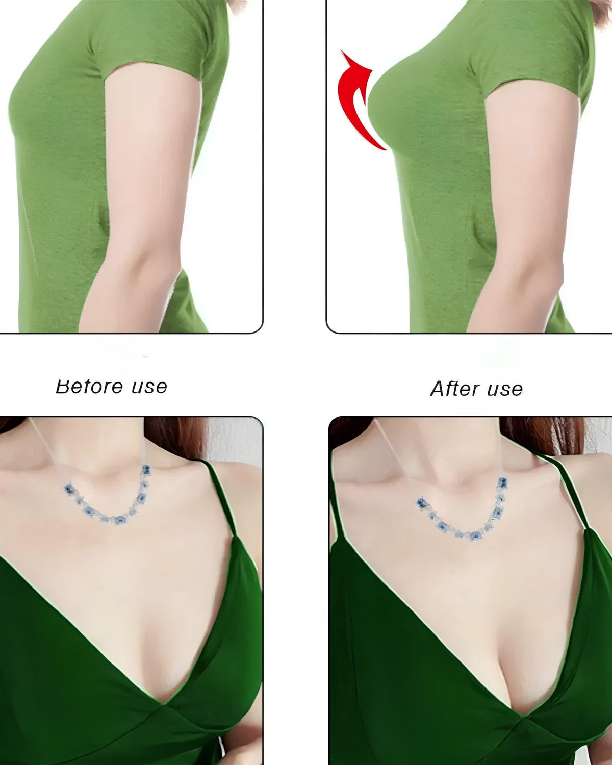 Almohadillas de Silicona Suave e Impermeables para el Pecho - Invisibles para Mujeres