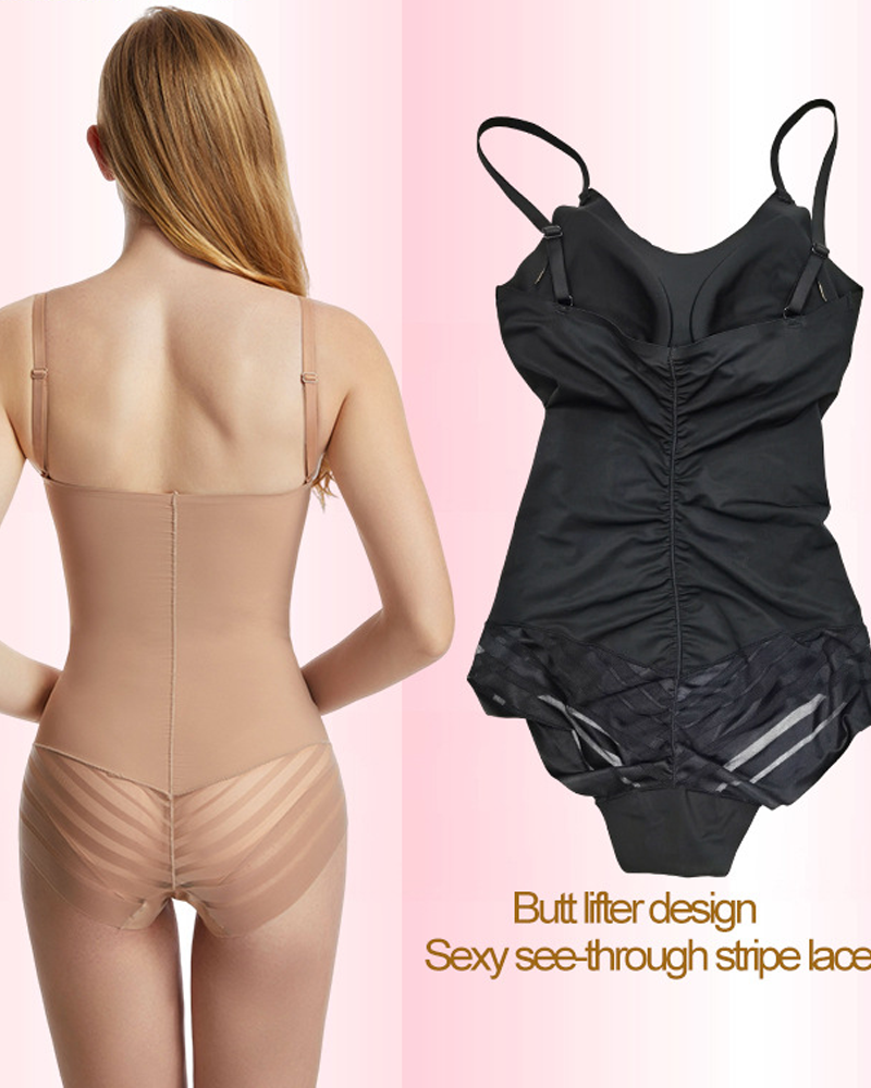 Faja sin marcas y sin aros de acero - Corset para abdomen y cintura