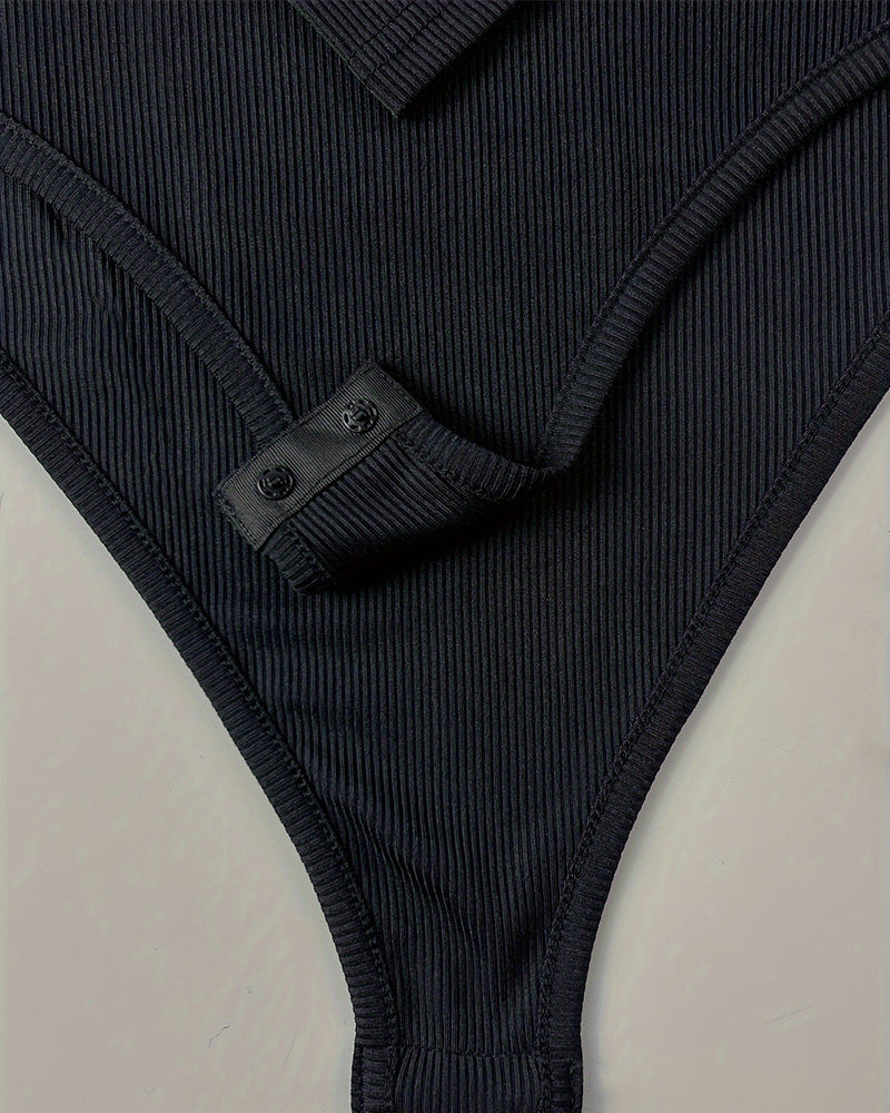 Mallas Largas Sexy con Cremallera Frontal