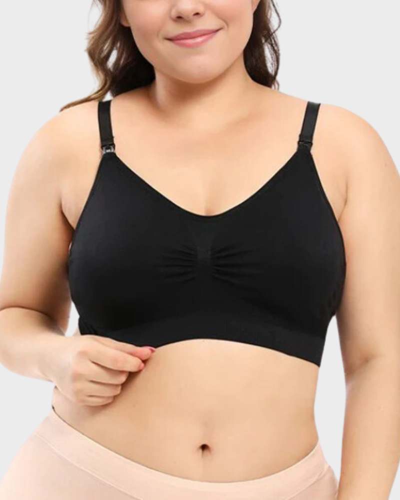 Sujetador de Lactancia Sin Costuras para Tallas Grandes