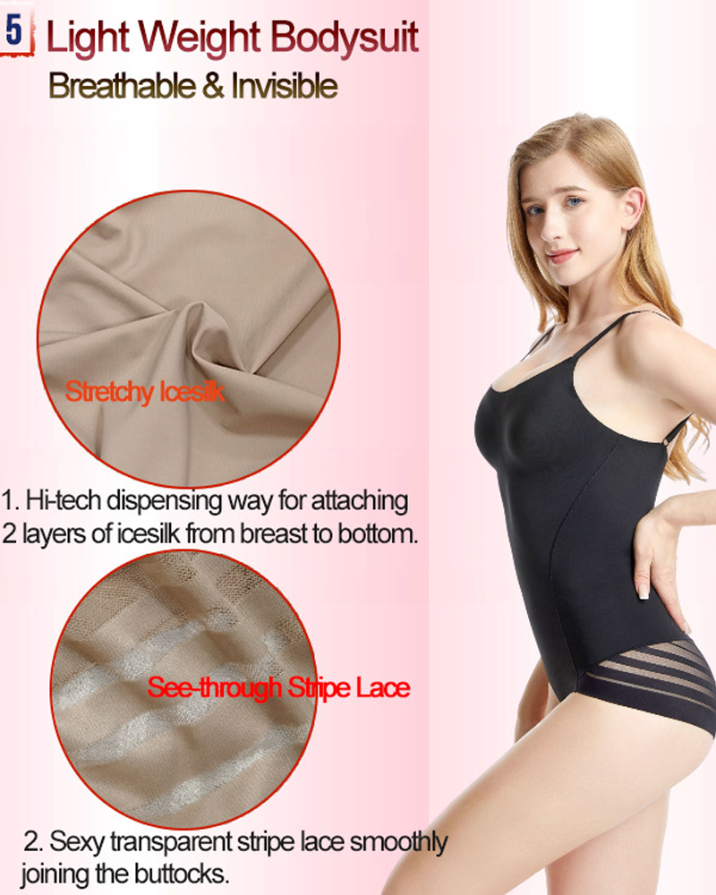 Faja sin marcas y sin aros de acero - Corset para abdomen y cintura