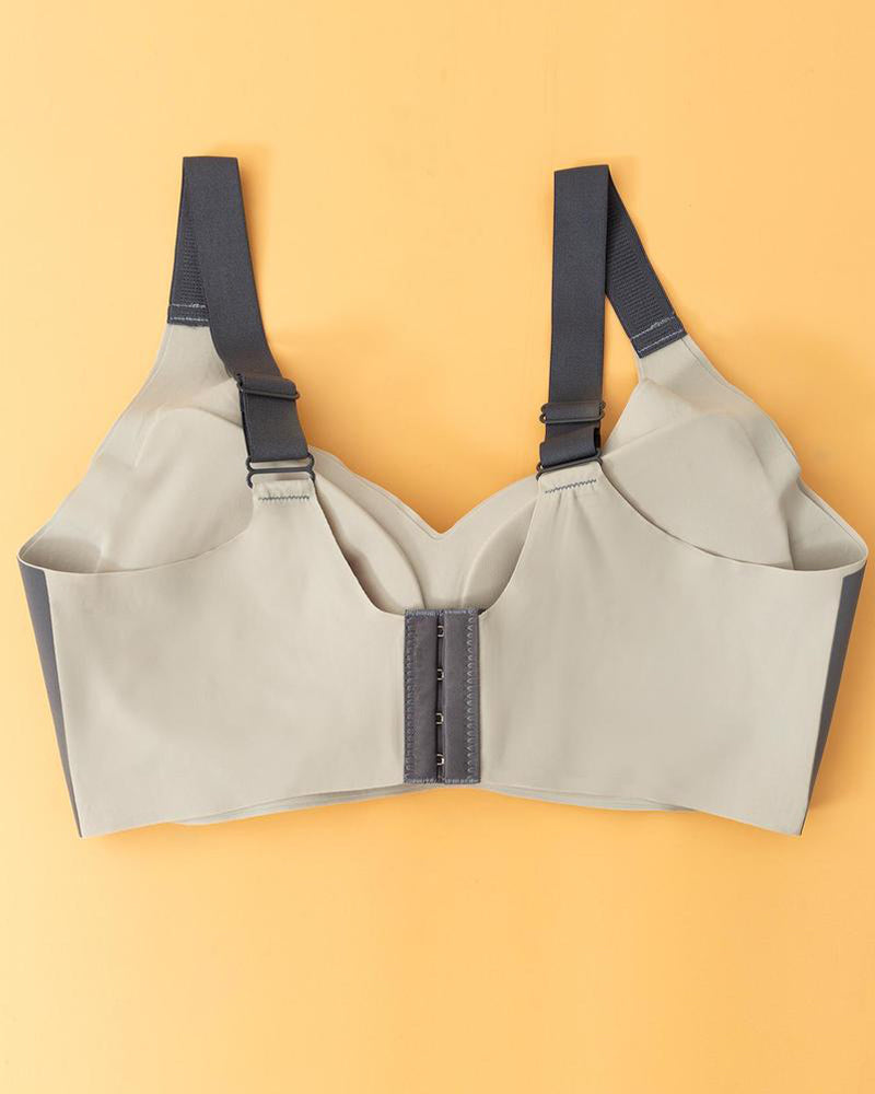 sujetador push-up inalámbrico anti-caída