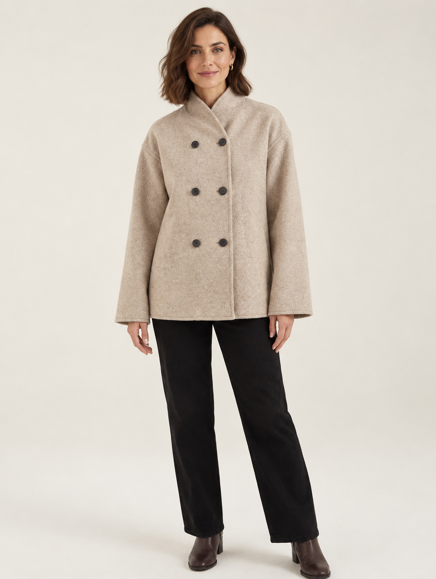 Pamela | Chaqueta Oversize con Botones
