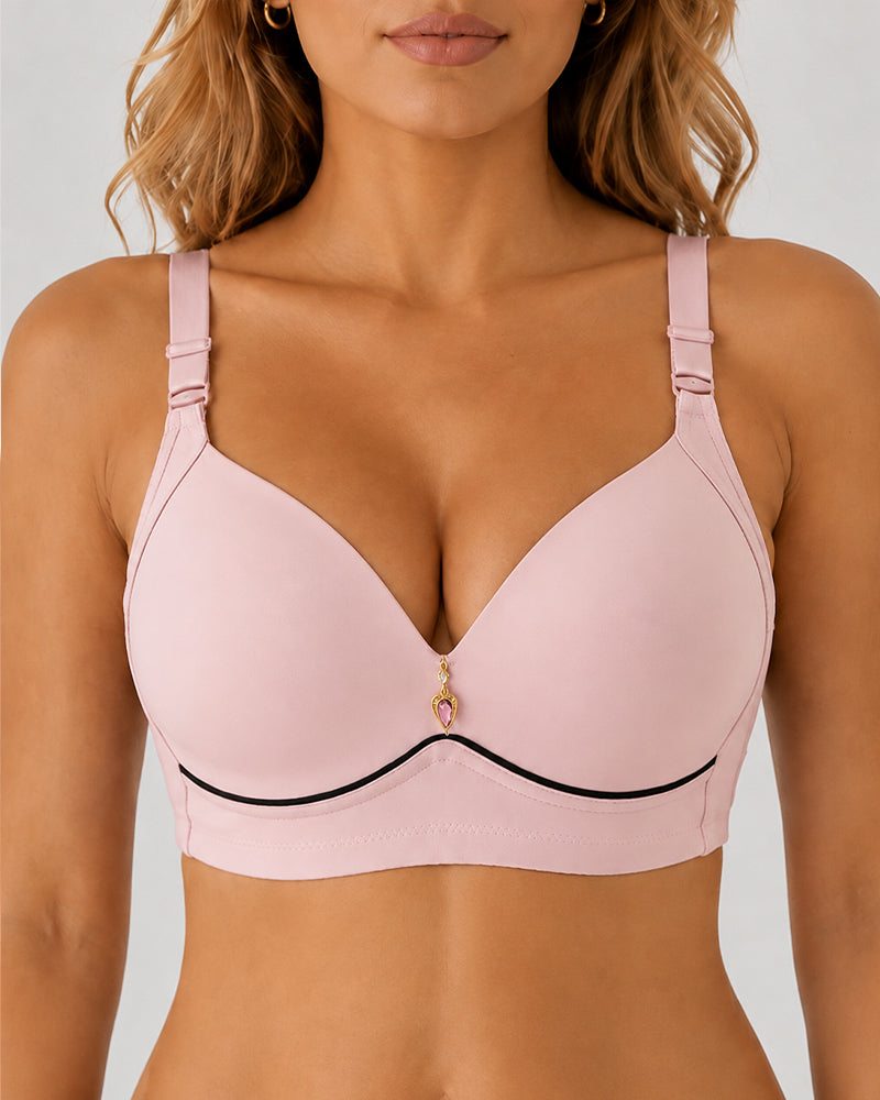 Set de 3 Sujetadores Push Up Sin Aros, Cómodos y Transpirables