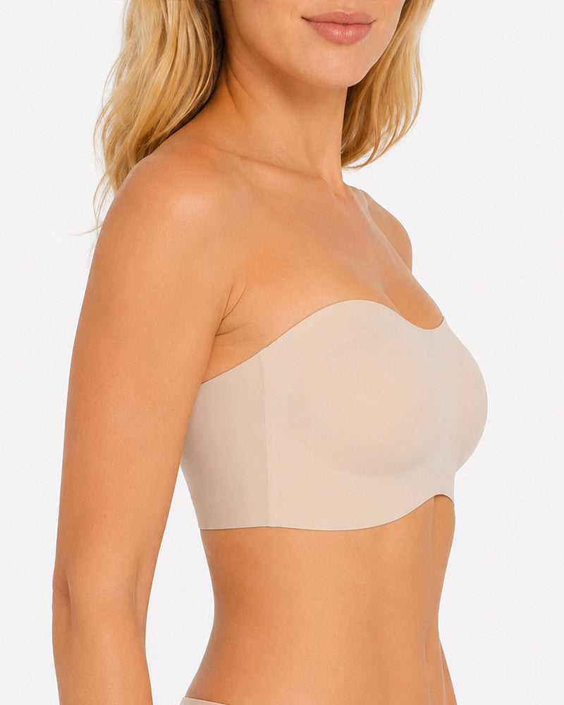Top de Gel Sin Costuras, Sin Tirantes, Antideslizante y Sin Aros para Mujeres