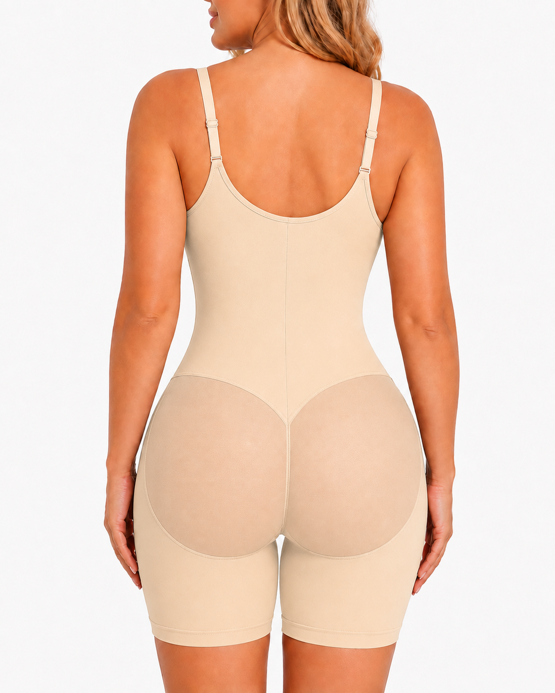Faja Moldeadora Doble Capa con Control de Abdomen y Cremallera para Mujeres