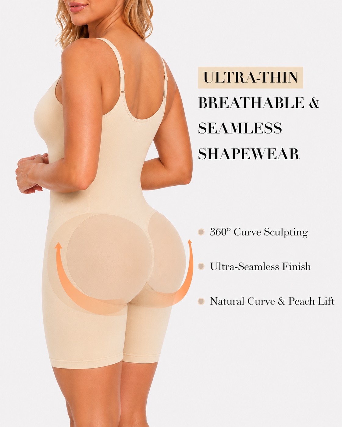 Faja Moldeadora Doble Capa con Control de Abdomen y Cremallera para Mujeres