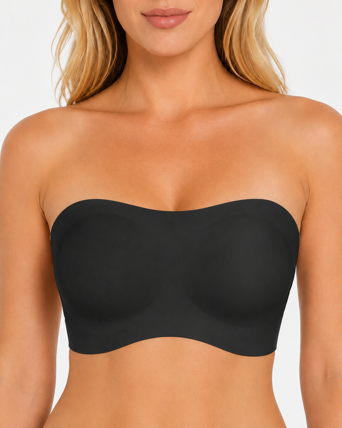 Top de Gel Sin Costuras, Sin Tirantes, Antideslizante y Sin Aros para Mujeres