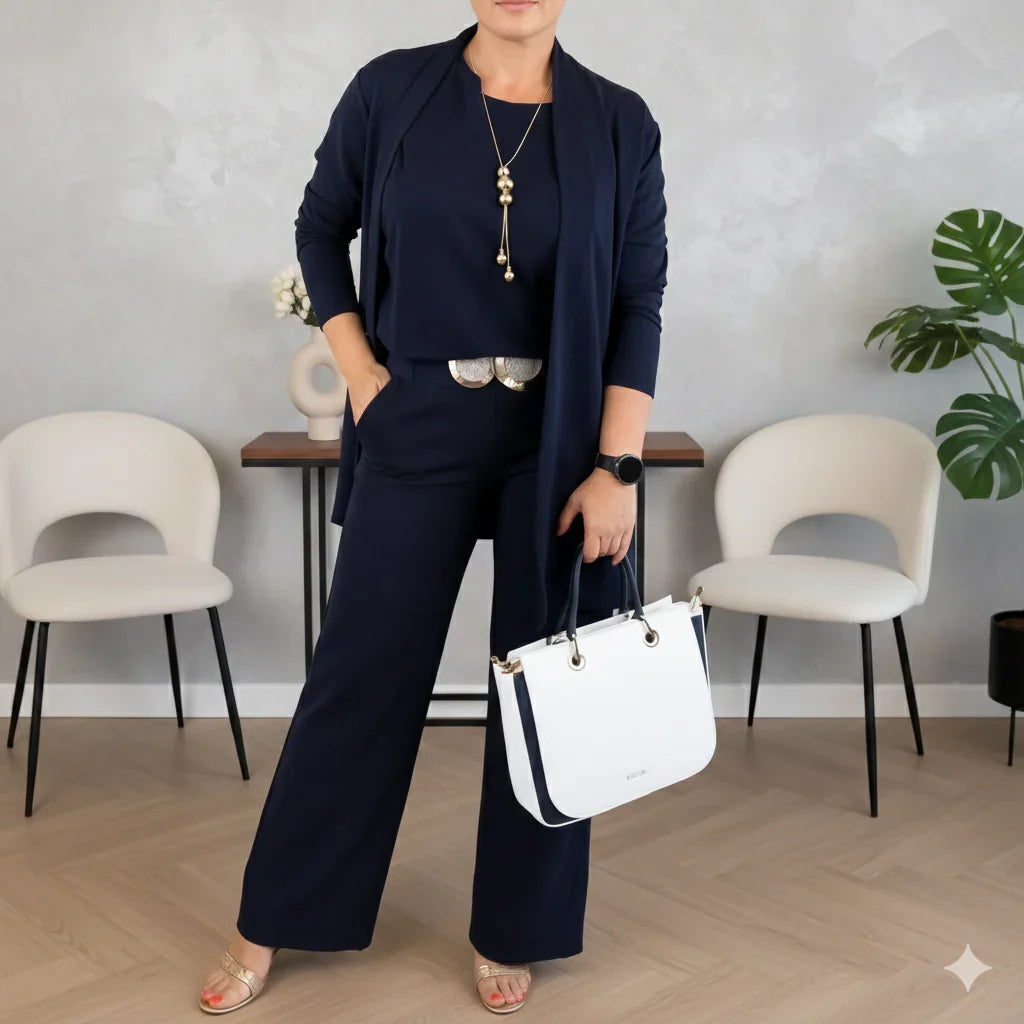 Conjunto de tres piezas