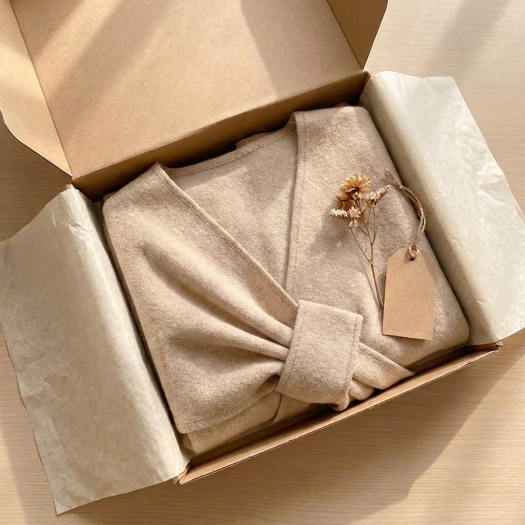 Poncho chal largo