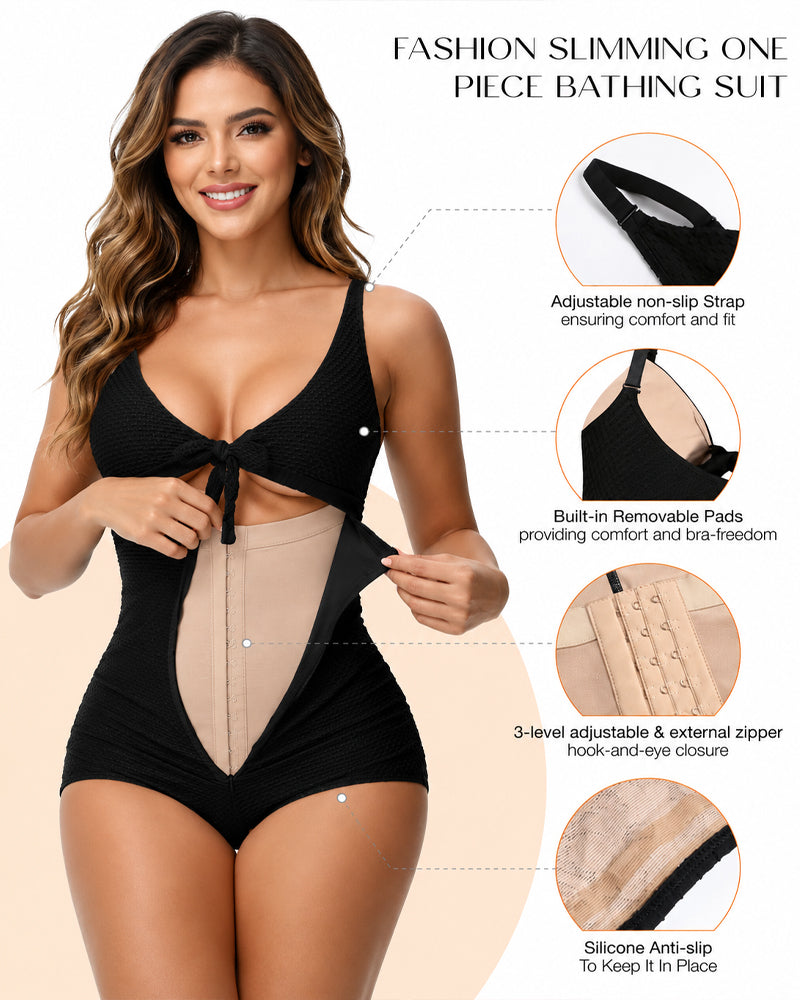 Bañador de Una Pieza Femenino con Moldeo Integrado