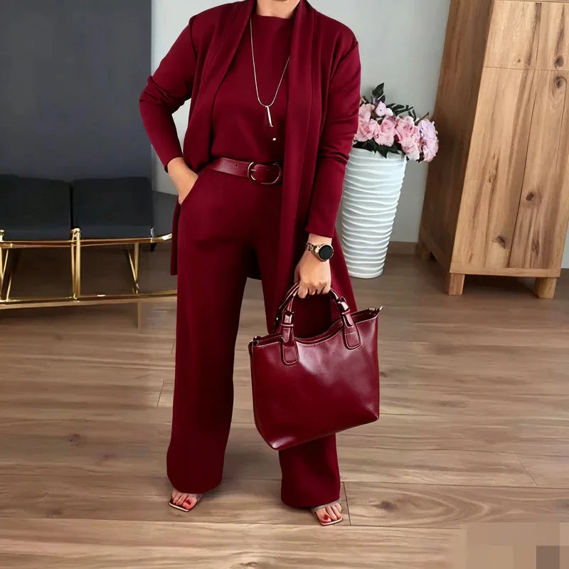 Conjunto de tres piezas