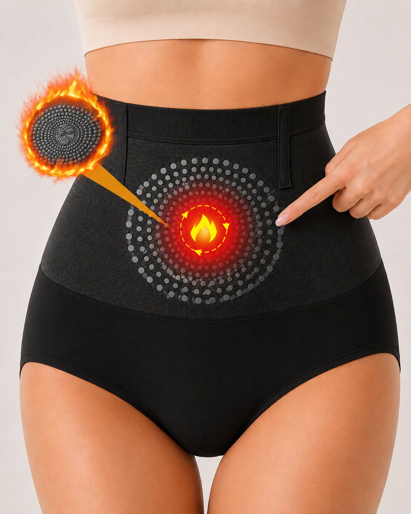 Conjunto de Dos Panties de Cintura Alta con Control Abdomen