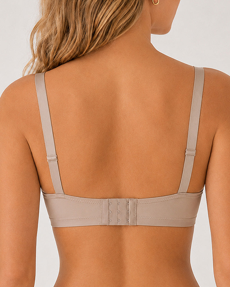 Set de 3 Sujetadores Push Up Sin Aros, Cómodos y Transpirables