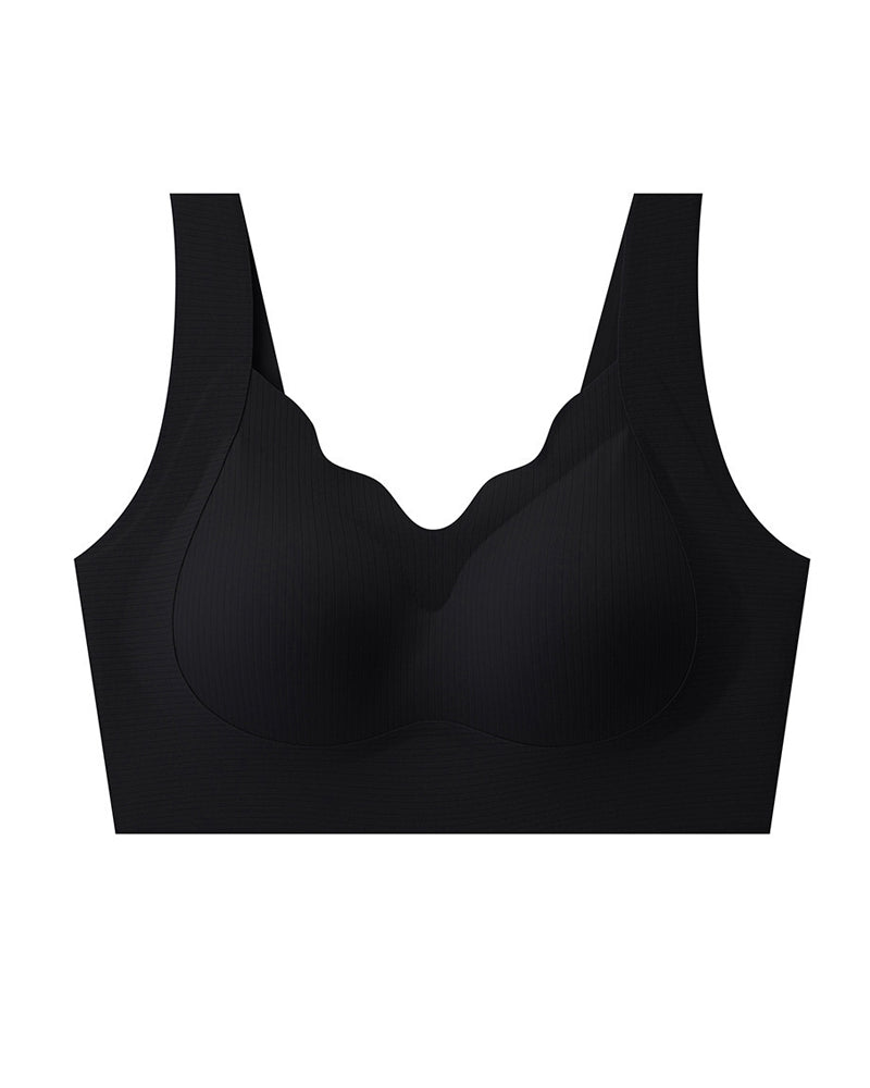 Sujetador sin costuras ni aros para mujer, cómodo y transpirable