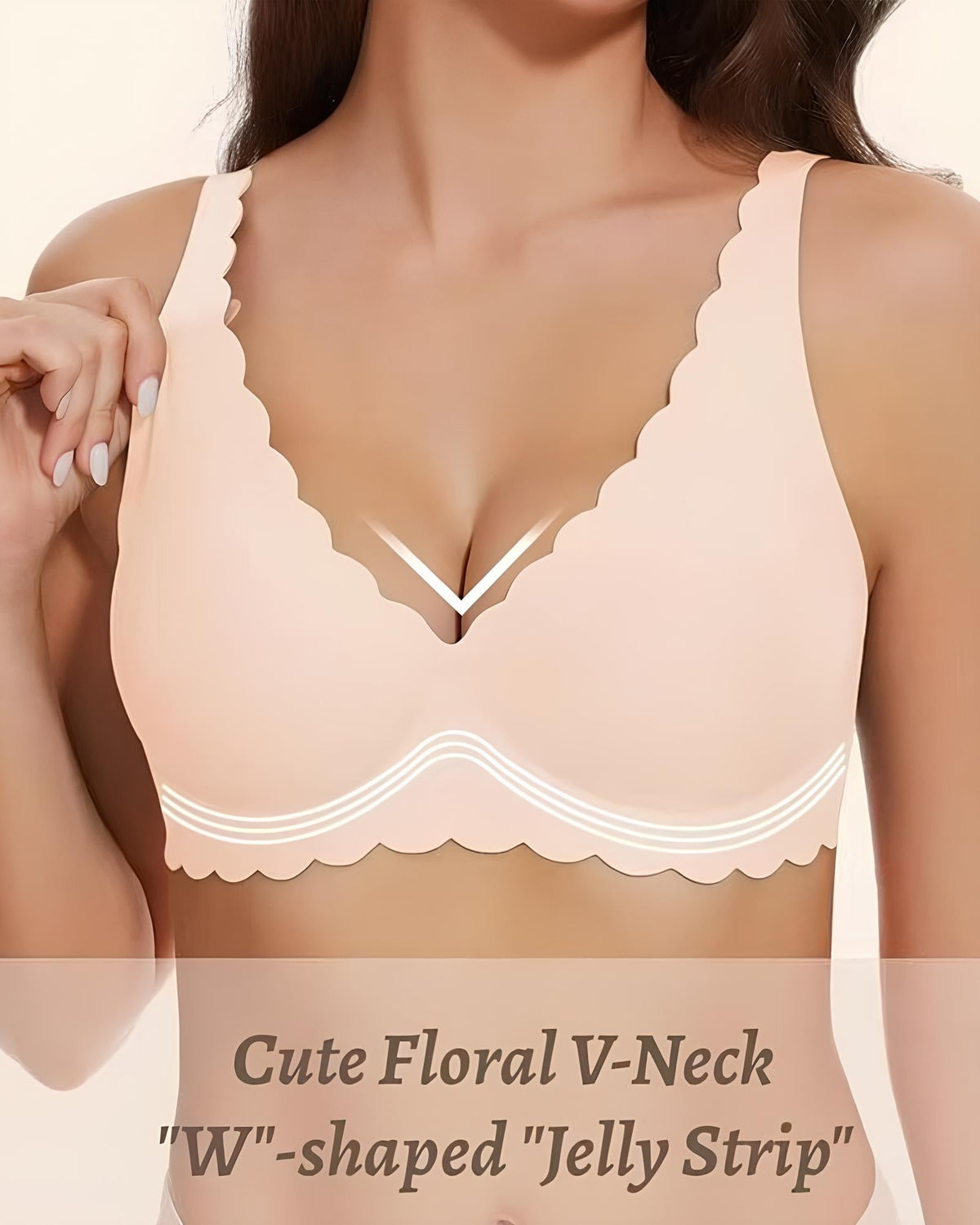 Top Push-up Sin Costuras con Estiramiento Inalámbrico