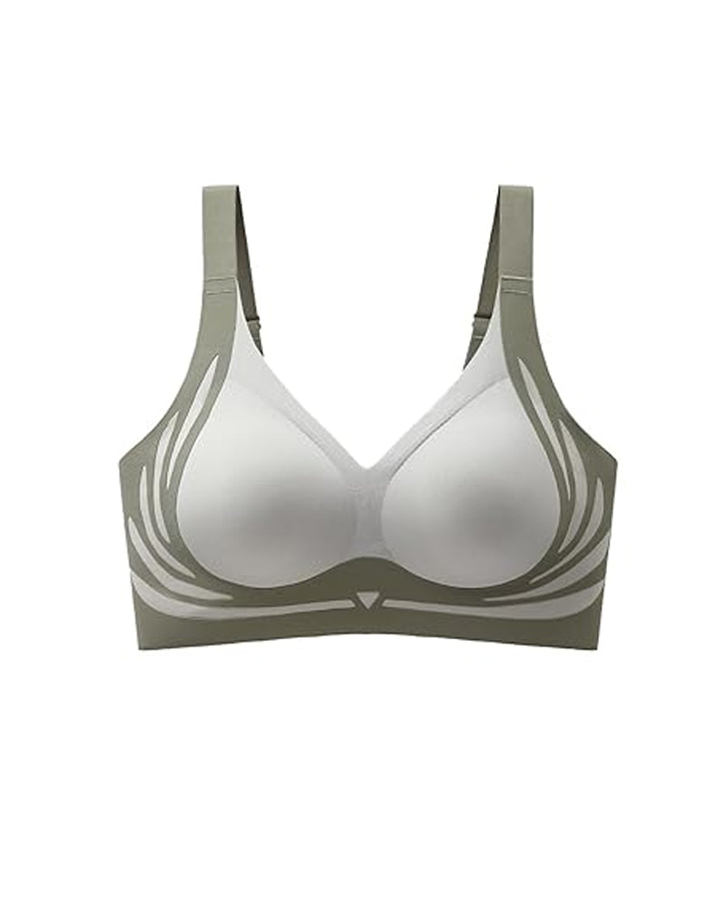 sujetador push-up inalámbrico anti-caída