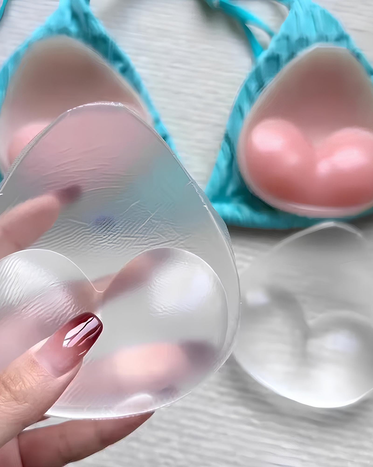 Almohadillas de Silicona Suave e Impermeables para el Pecho - Invisibles para Mujeres