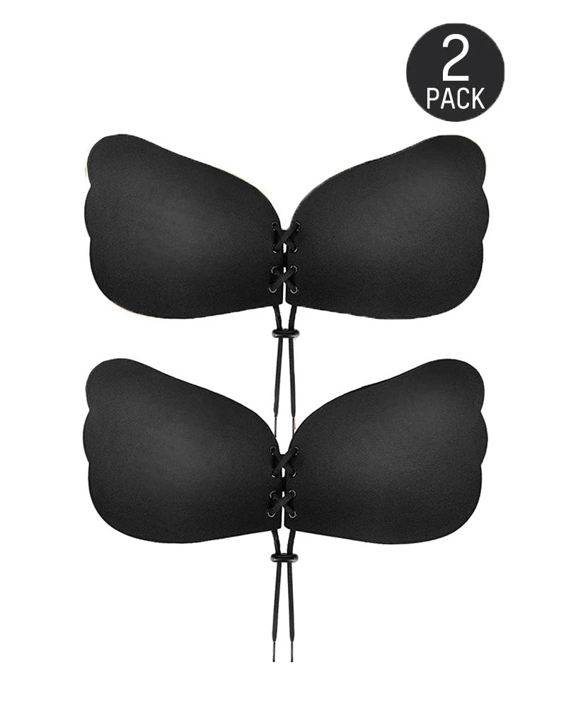 Top Adhesivo Sin Tirantes de Silicona con Cuerda para Mujeres