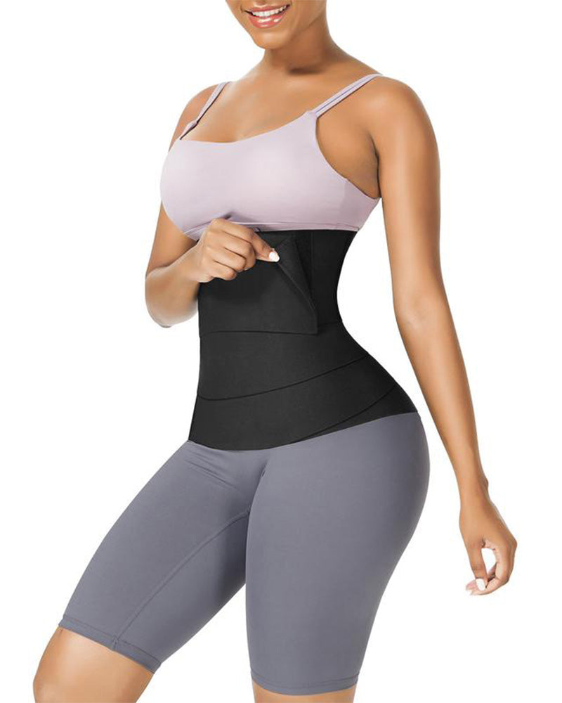 Cinturilla Sauna de Alta Compresión - Cinturón de Entrenamiento para la Cintura y Faja Abdominal