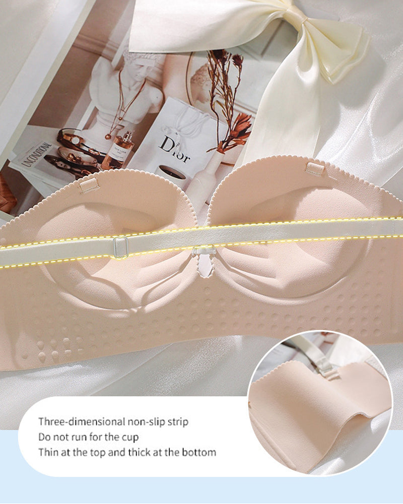 Body Invisible Sin Aros con Push-up y Antideslizante para Mujeres