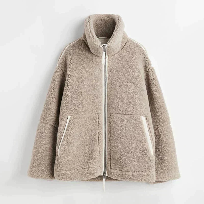 Silvia | Chaqueta Teddy Oversize