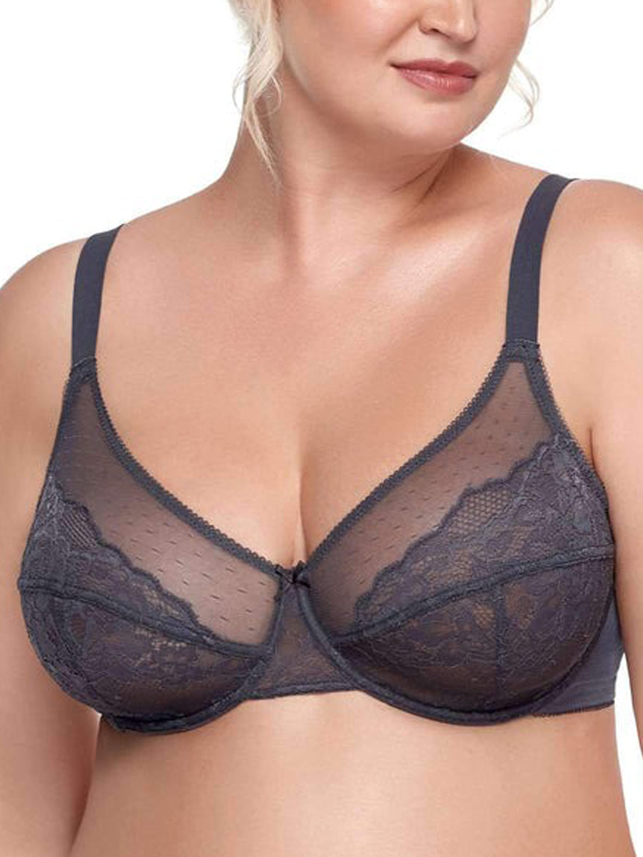 Sujetadores de Tallas Grandes para Mujeres, Con Cobertura Total, Minimizer con Aros, Ideal para Espalda y Grasa Lateral