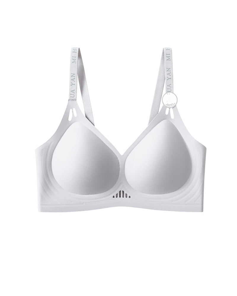 Sostén inalámbrico sin costuras con push-up de gel para mujeres