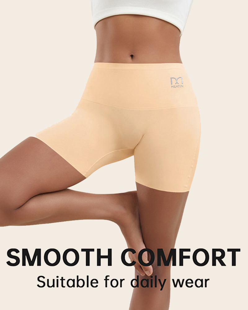 Shorts moldeadores de talle alto sin costuras para mujer
