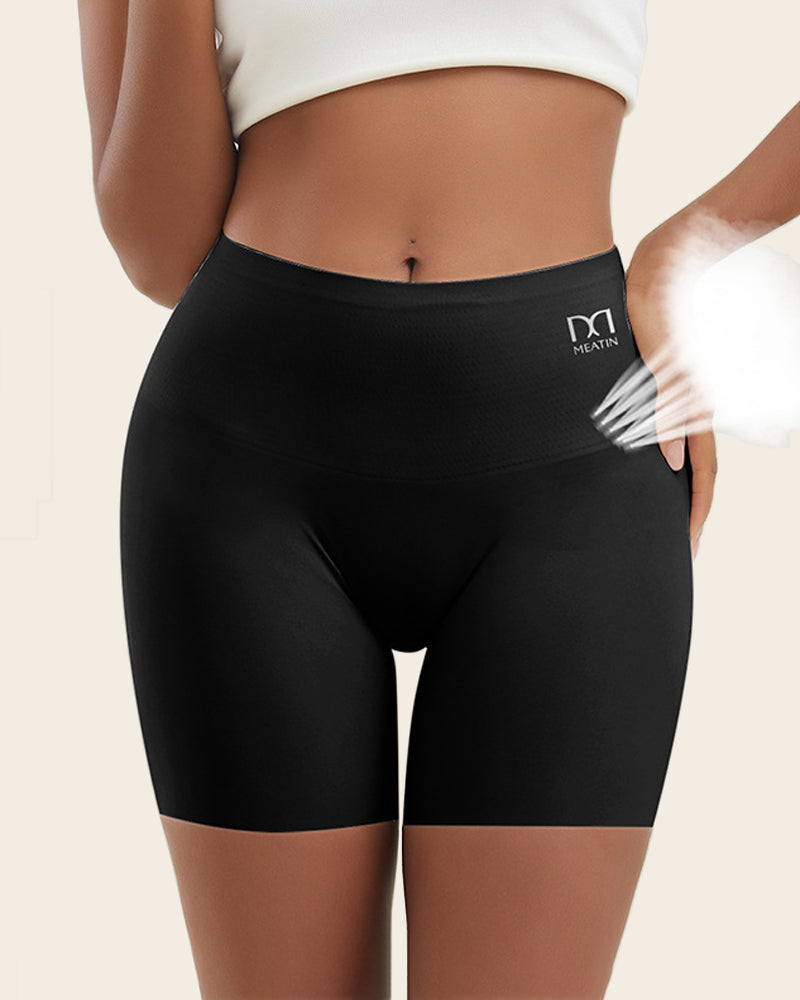 Shorts moldeadores de talle alto sin costuras para mujer