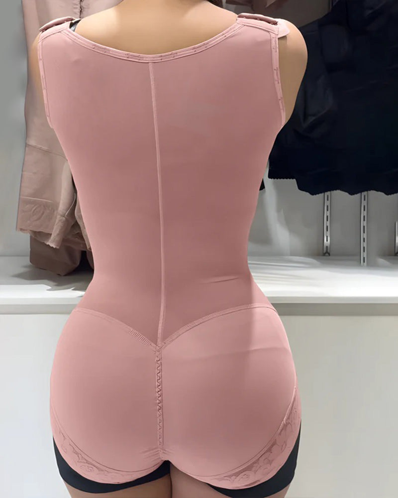 Corset de Encaje con Control Abdomen y Realce de Glúteos para Mujeres