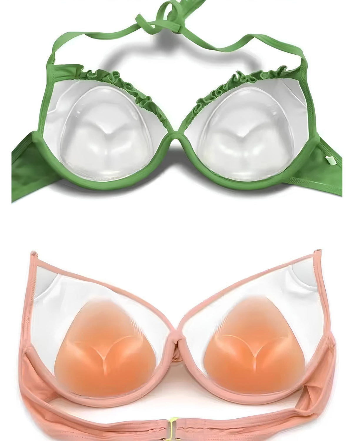 Almohadillas de Silicona Suave e Impermeables para el Pecho - Invisibles para Mujeres