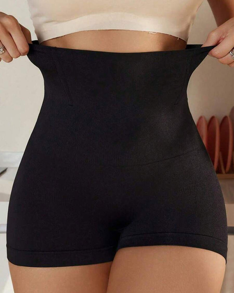 Pantalones Moldeadores de Gran Tamaño Sin Costuras con Cintura Alta para Realzar Caderas y Levantar el Trasero