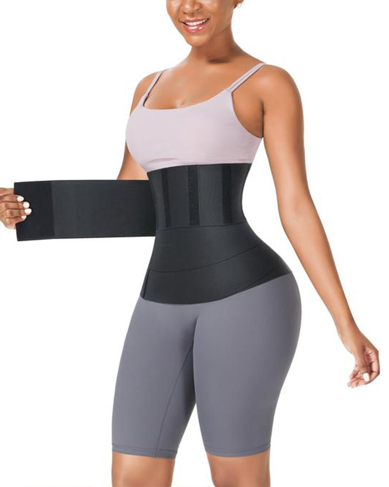 Cinturilla Sauna de Alta Compresión - Cinturón de Entrenamiento para la Cintura y Faja Abdominal