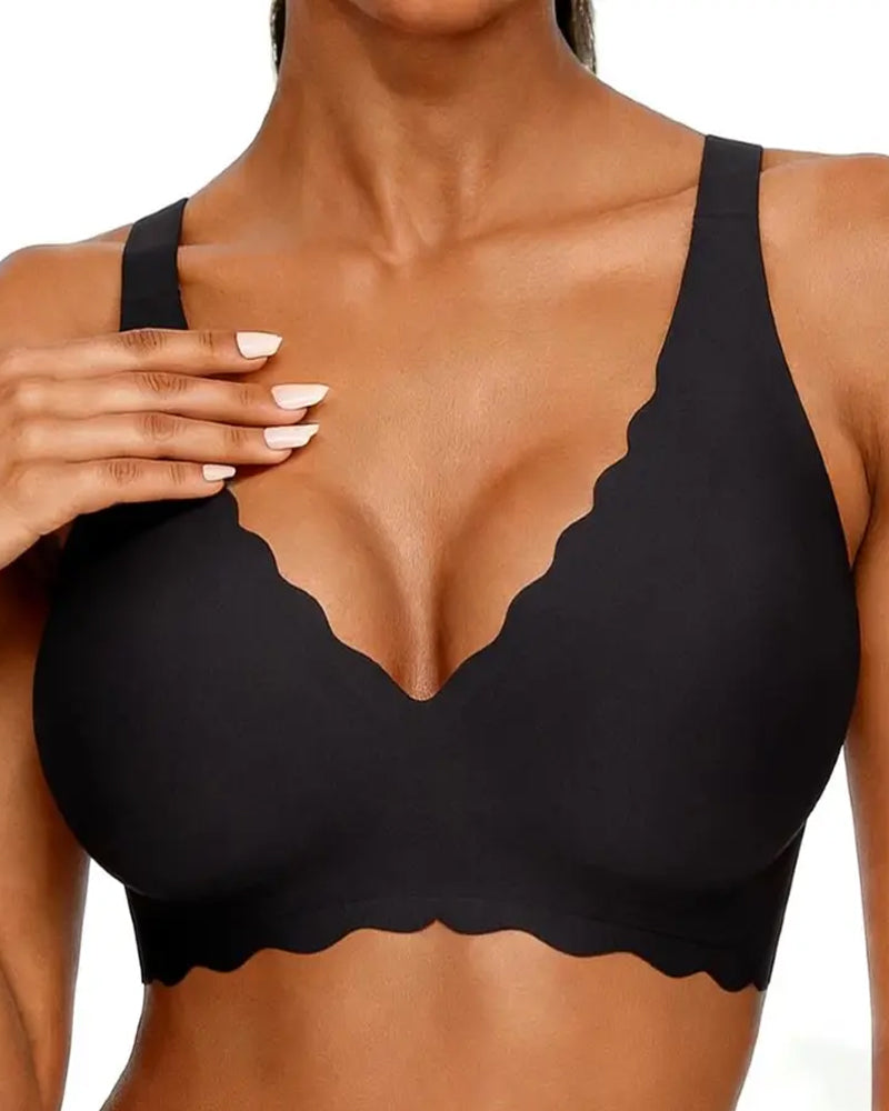 Top Push-up Sin Costuras con Estiramiento Inalámbrico