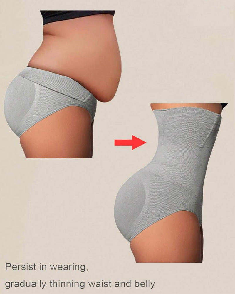 Panties Sin Costuras de Cintura Alta para Mujeres - Moldeo de Abdomen y Realce de Caderas
